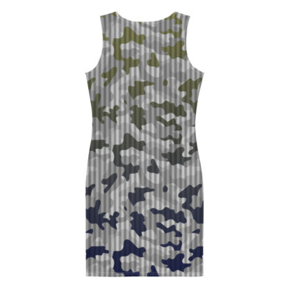 Camouflage Striped Dress 2