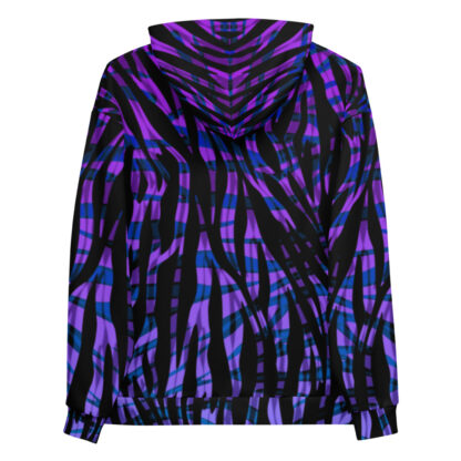 crazy tiger print blue and purple 5