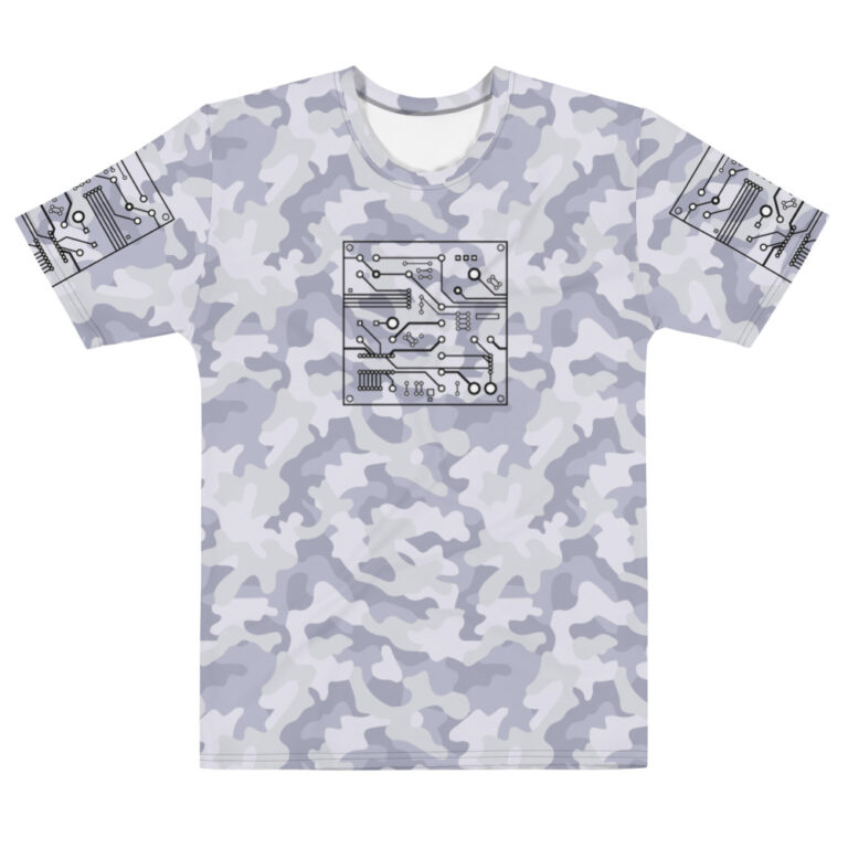 Computer Winter Camouflage T-Shirt