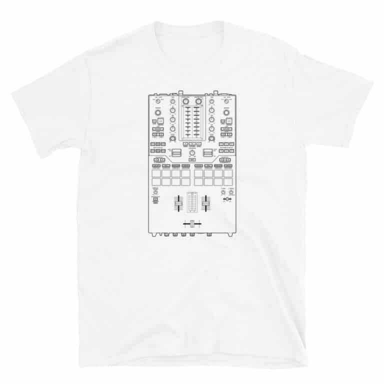 DJM-S11 DJ Mixer Controls Short-Sleeve Unisex T-Shirt