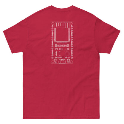 ESP32 Module Technical Diagram Front/Back T-Shirt - Image 23