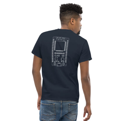 ESP32 Module Technical Diagram Front/Back T-Shirt - Image 8