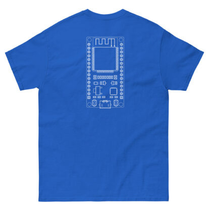 ESP32 Module Technical Diagram Front/Back T-Shirt - Image 25