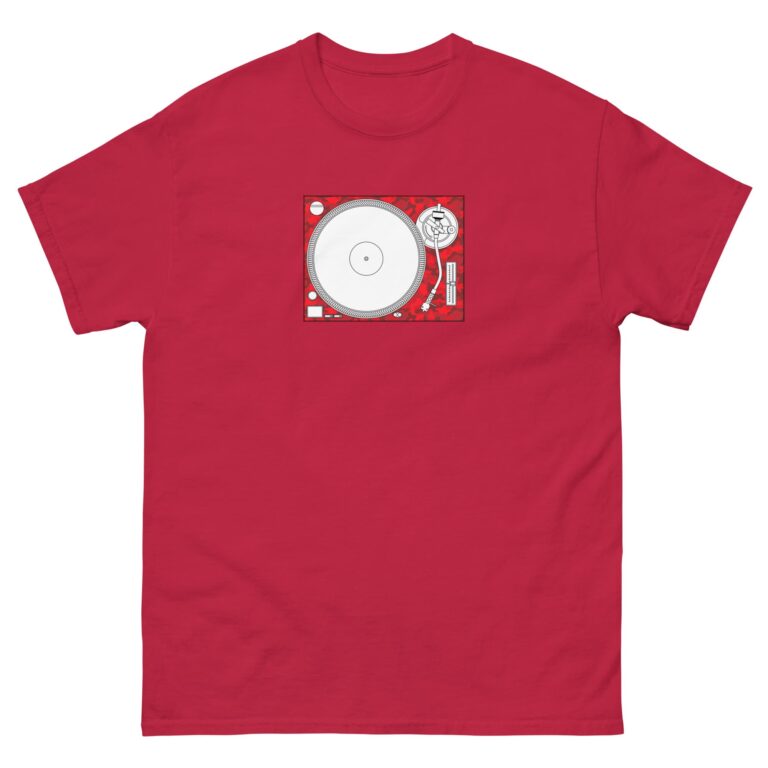 Red Camouflage Technics 1200/1210 T-Shirt