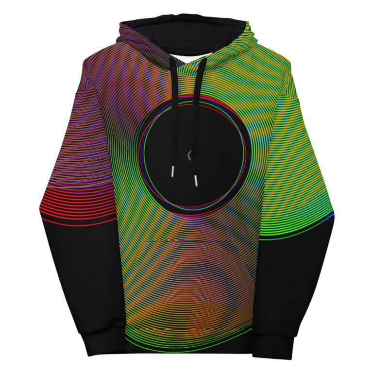 Warped Vinyl RGB Hoodie