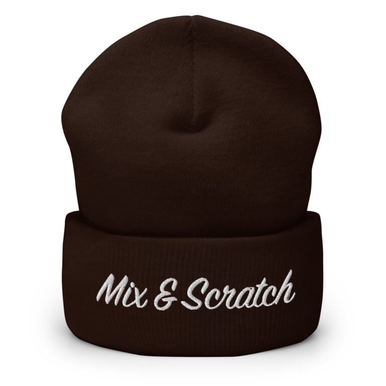 Mix & Scratch DJ Cuffed Beanie
