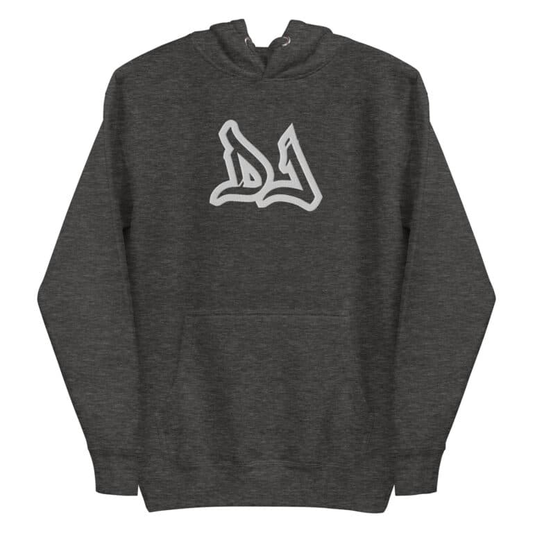 DJ Graffiti Tag Embroidered Hoodie